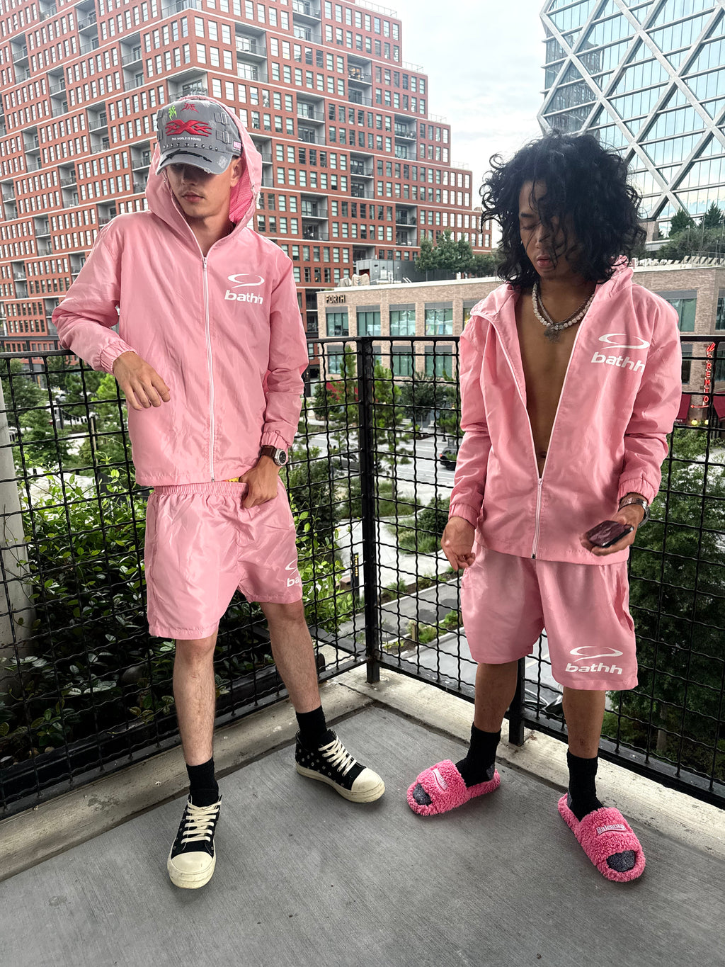 Pink bathh sets